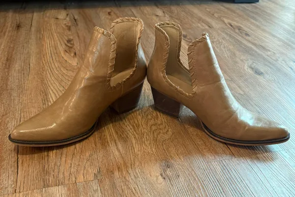 Leather Booties Size 10 - Image 2