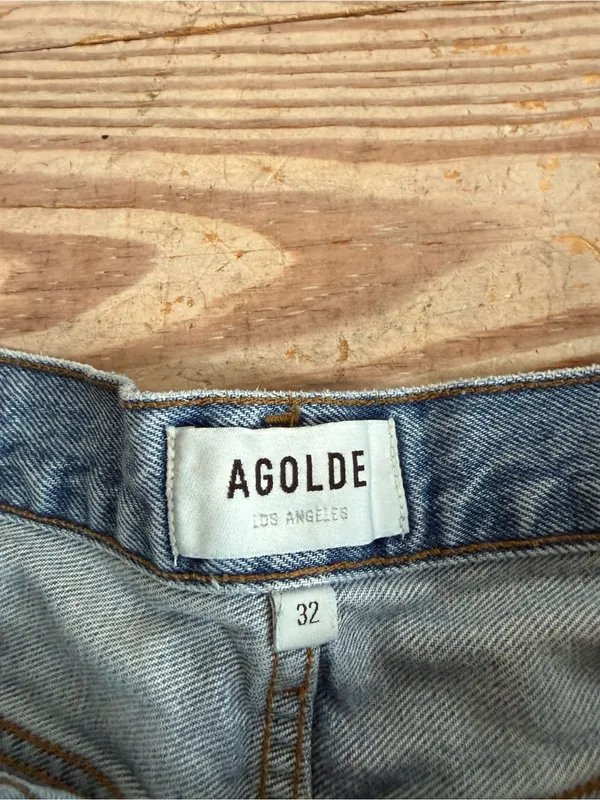 AGOLDE Denim Shorts size 32 - Image 3