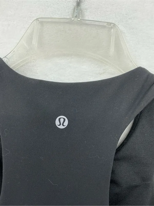lululemon athletica Black Racerback Crop Top 1062 - Image 6