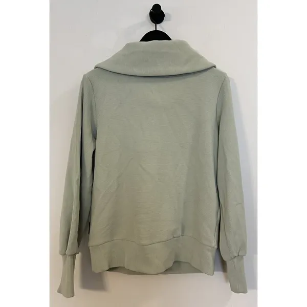 VARLEY Vine Ottoman Half Zip Pullover in Desert Sage Size X-Small - Image 9