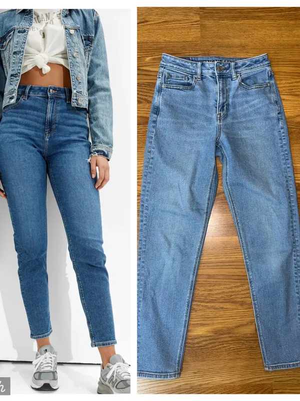 Adorable American Eagle Mom Jeans - Image 2