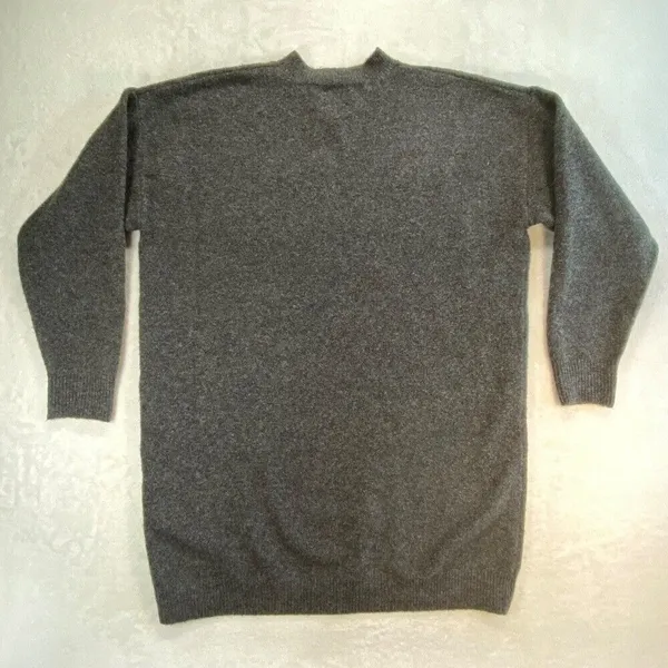 ASOS DESIGN‎ Sweater oversized Knit Tunic Long Sleeve Gray Size S - Image 6