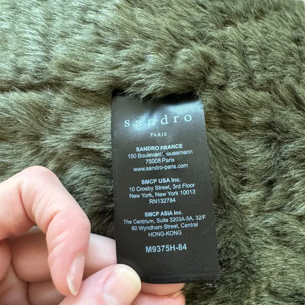 Sandro Green Hooded Parka - Image 12