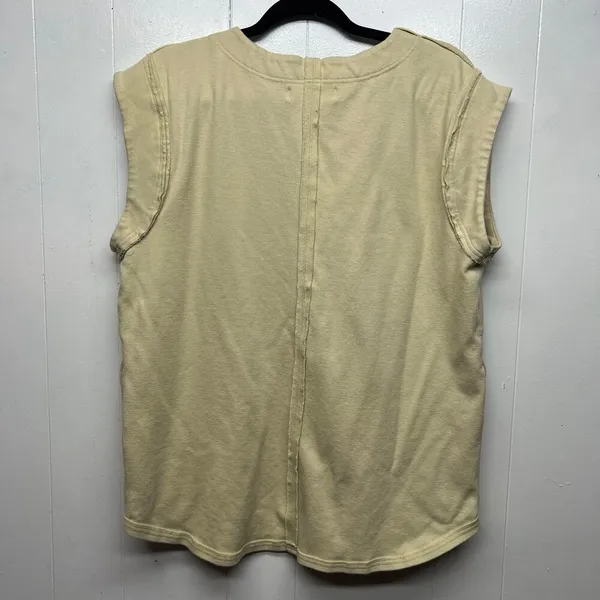 Free People Beach Womens Cardigan Small Cotton Oversized Boho Minimalist Relaxed - Image 9