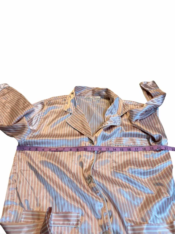 Victoria's Secret classic striped pajama top - Image 3