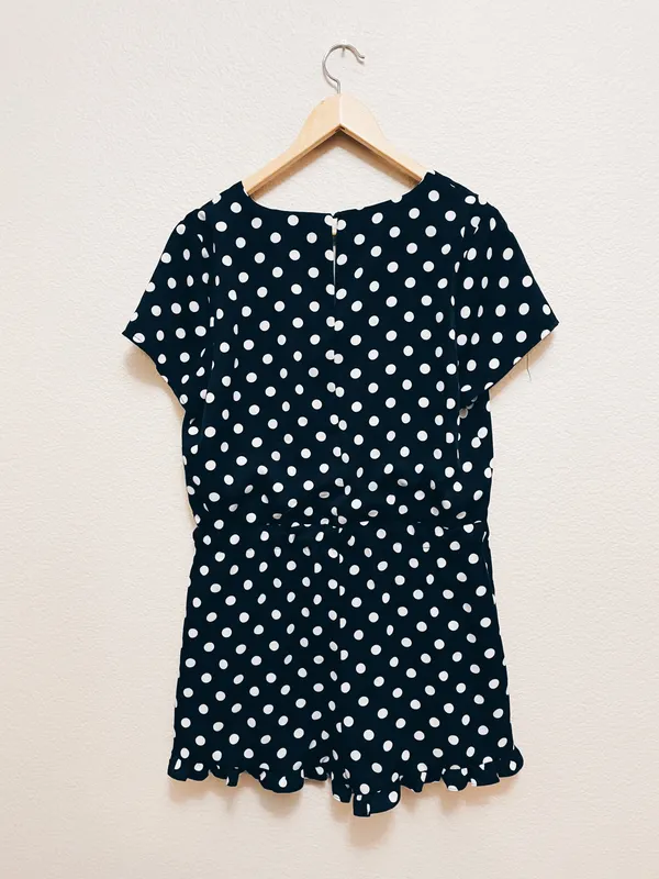 Q&A Polka Dot Romper - Image 3