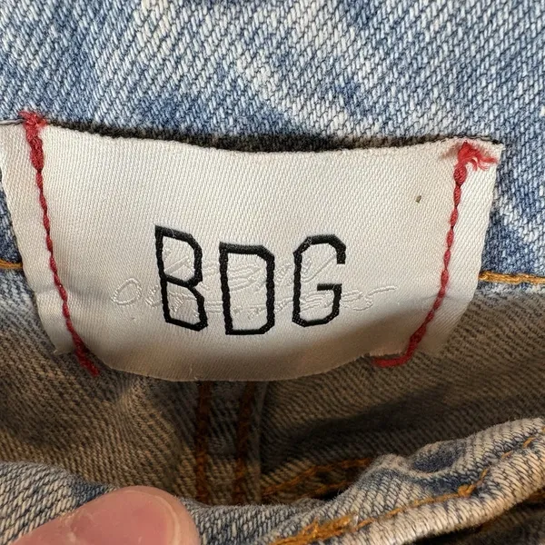 BDG Urban Outfitters Women's Cowboy Jean‎ Blue Size 29 Chewed Hem - Image 5