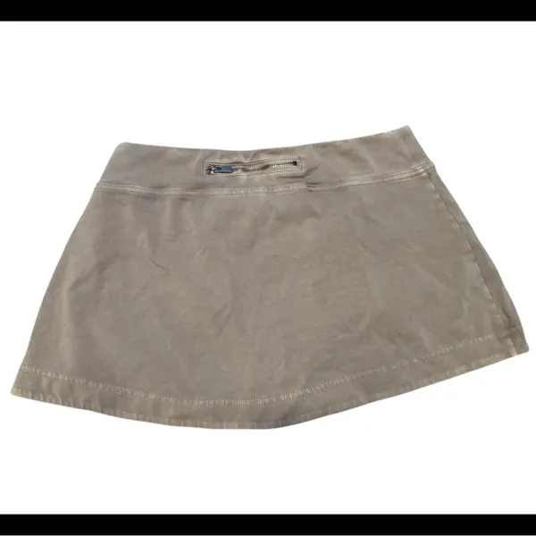 NWT FP Movement Hot Shot Mini Skort Beige Skirt Shorts Driftwood Micro S - Image 3
