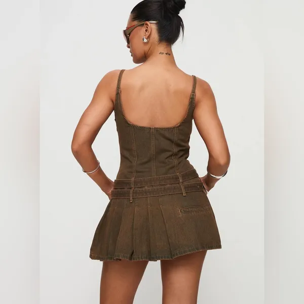 Lioness Biker Mini Dress - Image 9