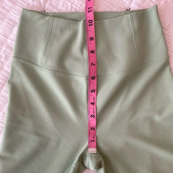 OFFLINE By Aerie Goals 7/8 Length Ribbed Legging in Ticket Green Size M - Image 11