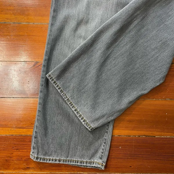 Zara High Rise Wide Leg Baggy Fit Jeans - Size 10 - Image 7