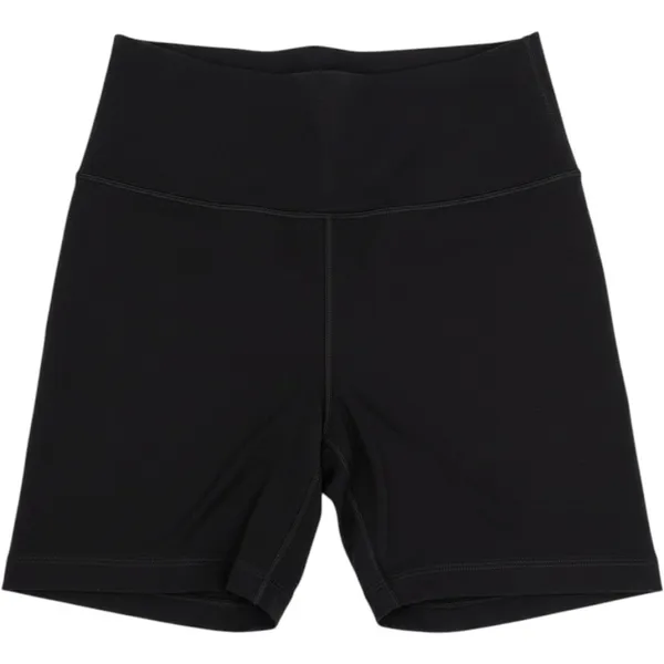 Everlane Perform Bike Shorts Womens M Black High Rise Compression - Image 4