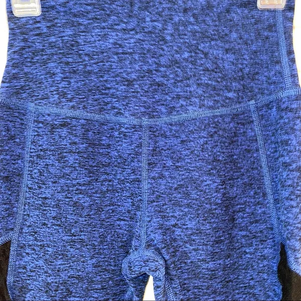 Beyond‎ Yoga Leggings Small Blue High Waist Space Dye Athletic Yoga Pants - Image 2