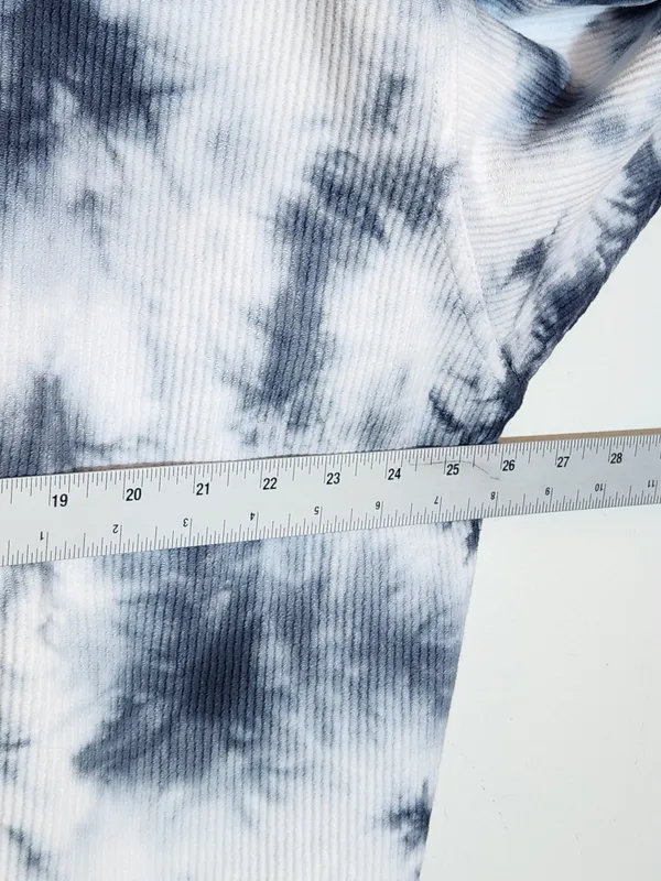 Chicka-D Gray and White Tie Dye You Are Beautiful Oversized Pullover Size XL - Image 6