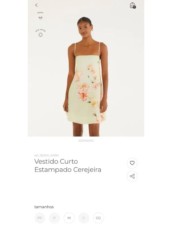NWOT Farm Rio Linen Blend Floral Print Sleeveless Mini Dress Elastic Waist Sz M - Image 2