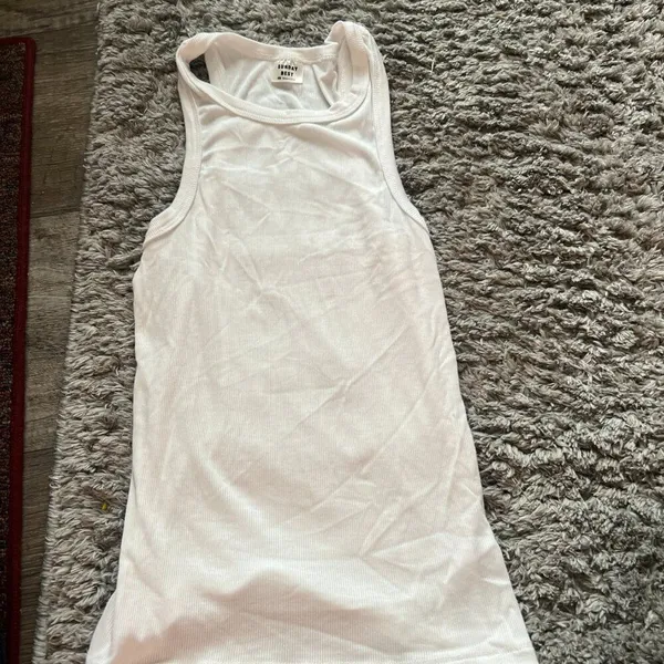Sunday Best xs white tank top‎ - Image 2