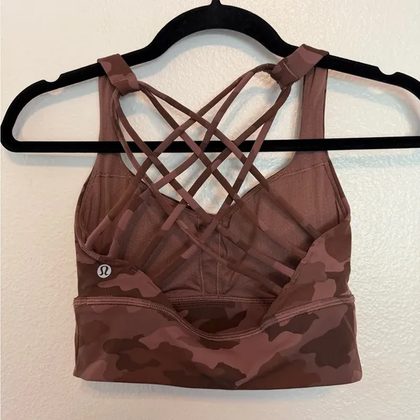 Lululemon Free to Be Longline Bra Size 4 - Image 4