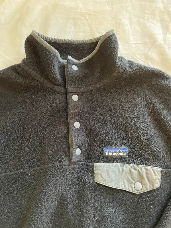 Patagonia Synchilla Black Pullover - Image 3
