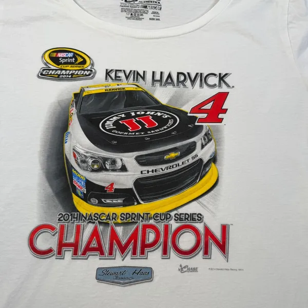 Kevin Harvick 2014 Nascar Sprint Cup Series Champion Shirt Women's 2XL - Image 5