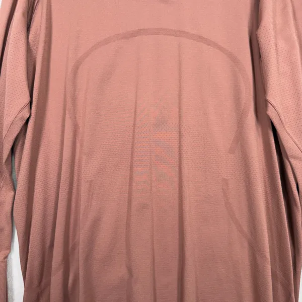 Lululemon Size 16 Swiftly Tech Long Sleeve 2.0 Soft Cranberry Activewear Top - Image 5