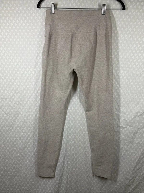 Beyond Yoga Cream Space Dye Caught In The Midi High Rise Leggings - Image 5