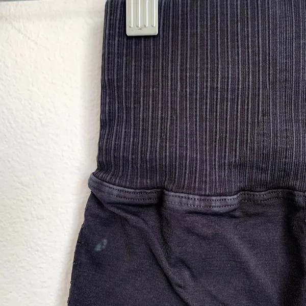 NEW Free People Movement‎ Good Karma Biker Shorts in Black - Image 7