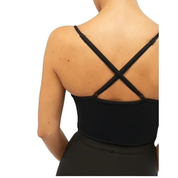 we wore what sports cami size xsmall adjustable spaghetti strap back criss cross - Image 2