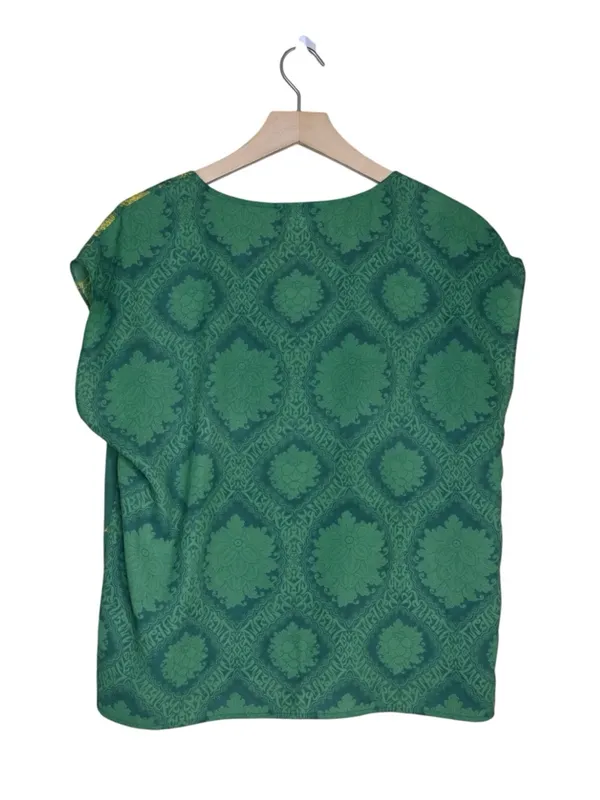 Cabi Women's M Green with Envy Cap Sleeve Style #597 Blouse - Image 3