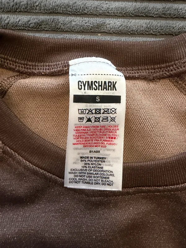 Gymshark Top Long Sleeve Crop - Image 3