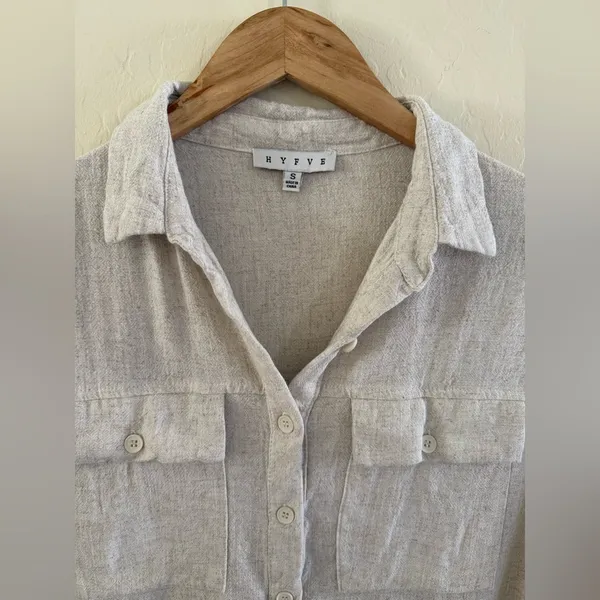 Women's Cream Sleeveless Top - Image 2