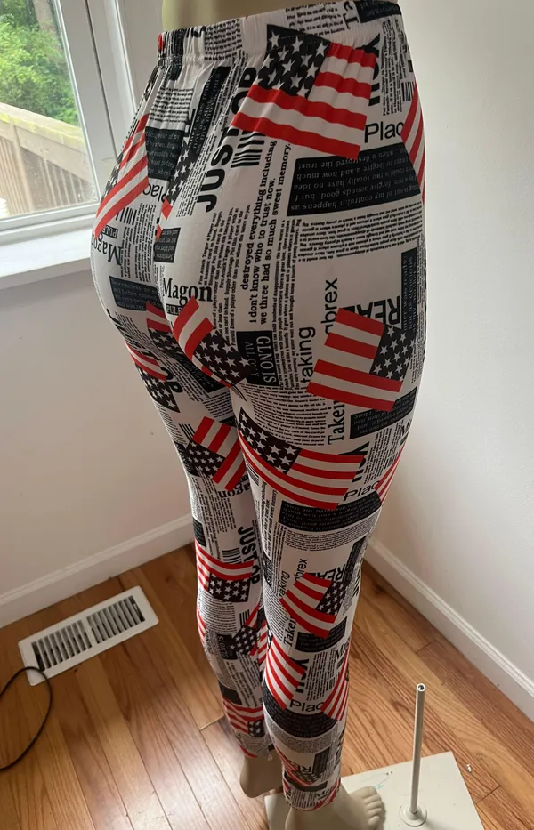 Leggings White Size L - Image 2