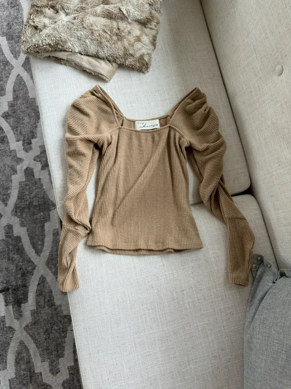 Vintage Havana Tan Long Sleeve - Image 2