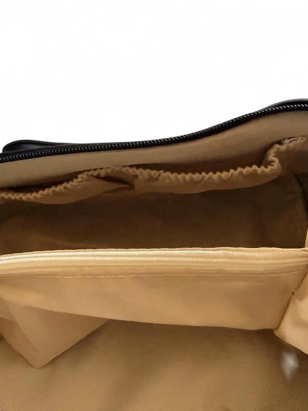 NWOT Black Cosmetic Travel Bag Makeup Organizer - Image 7