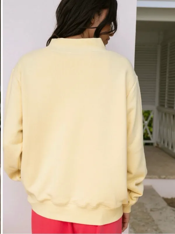 Parke Heritage Mock neck Summer land Lemonade Sweatshirt Size L/XL - Image 3