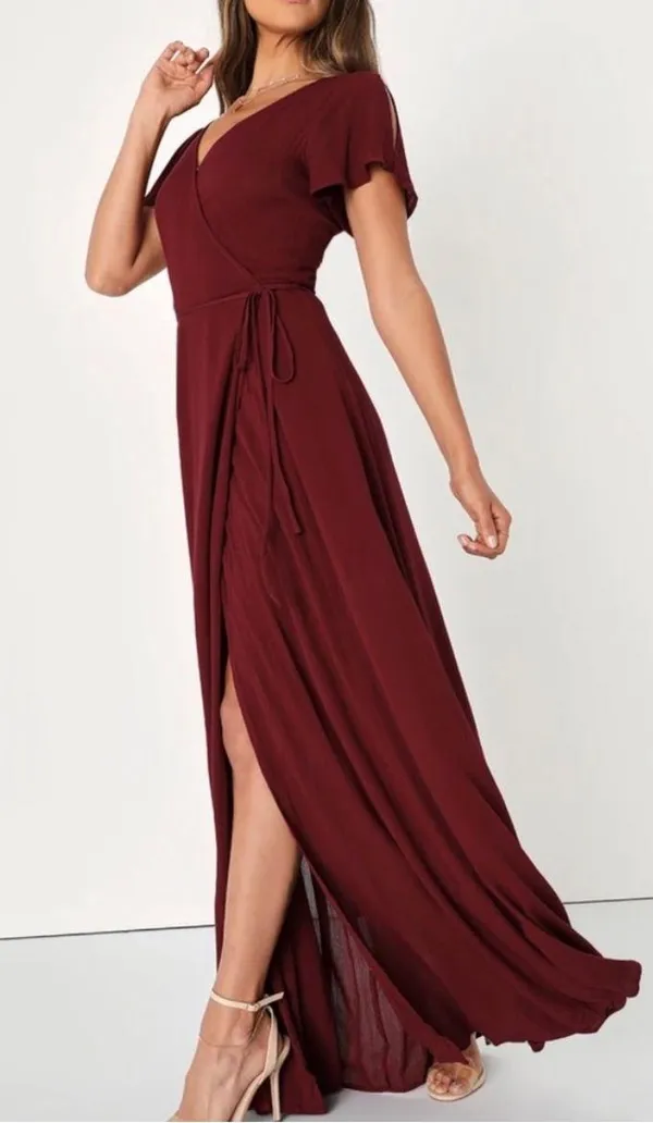 Lulus Wrap Dress - Image 2