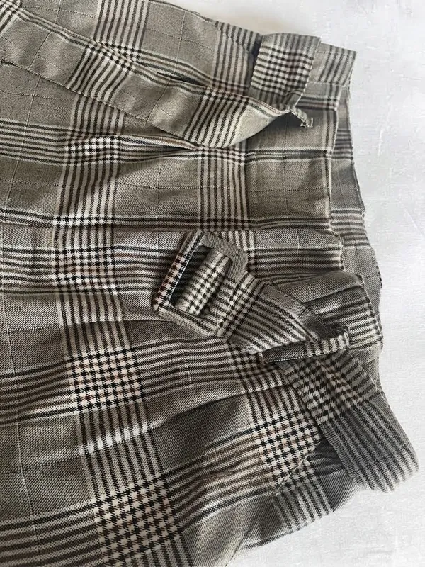 NWOT Wild Fable Plaid Tailored Trousers Sz 10 - Image 8