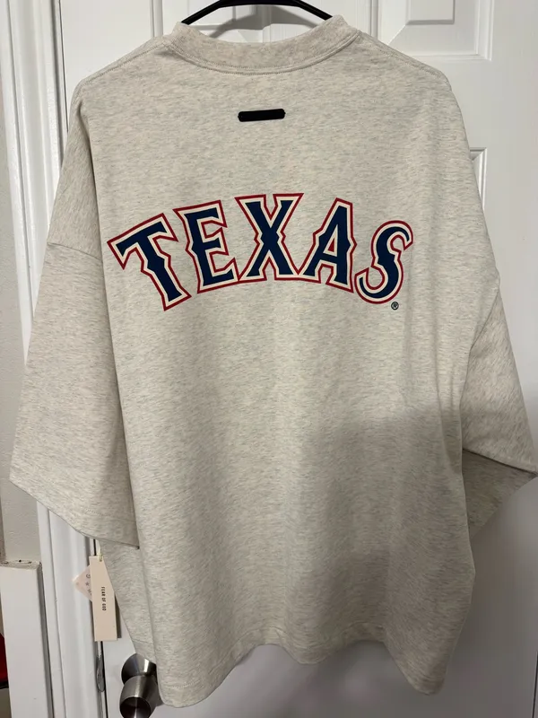 Fear of God Essentials Rangers Merch Tee - Image 6