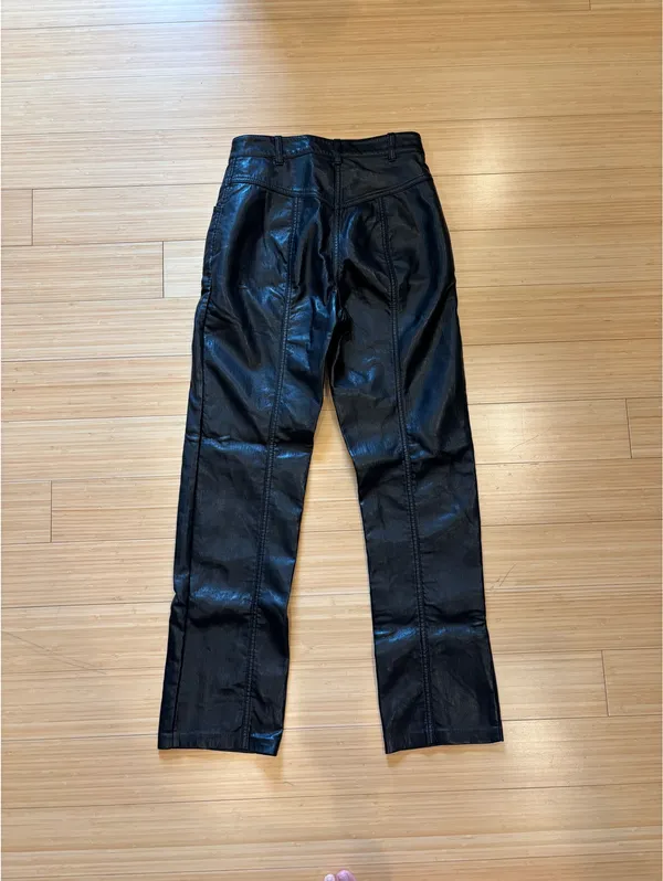 Aritzia Vegan Leather Pants - Image 2