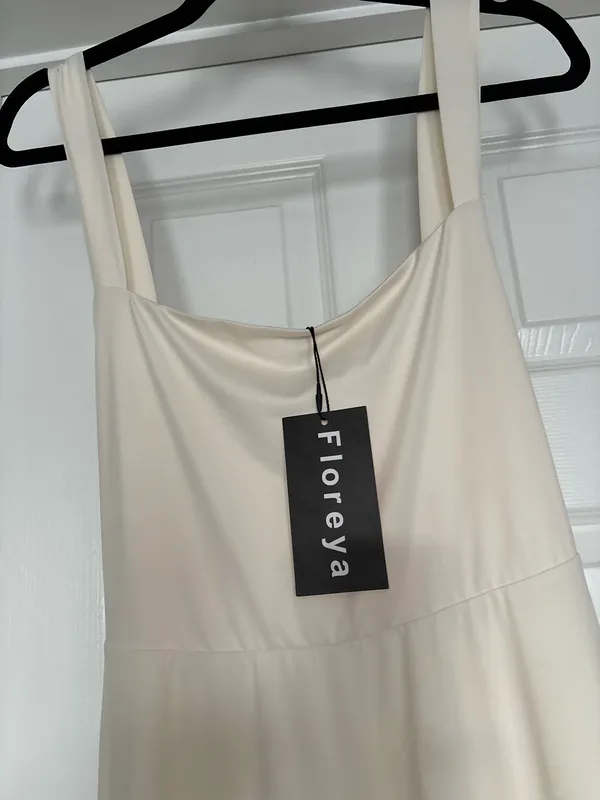 Cream Maxi Dress — NWT, Large - Image 3
