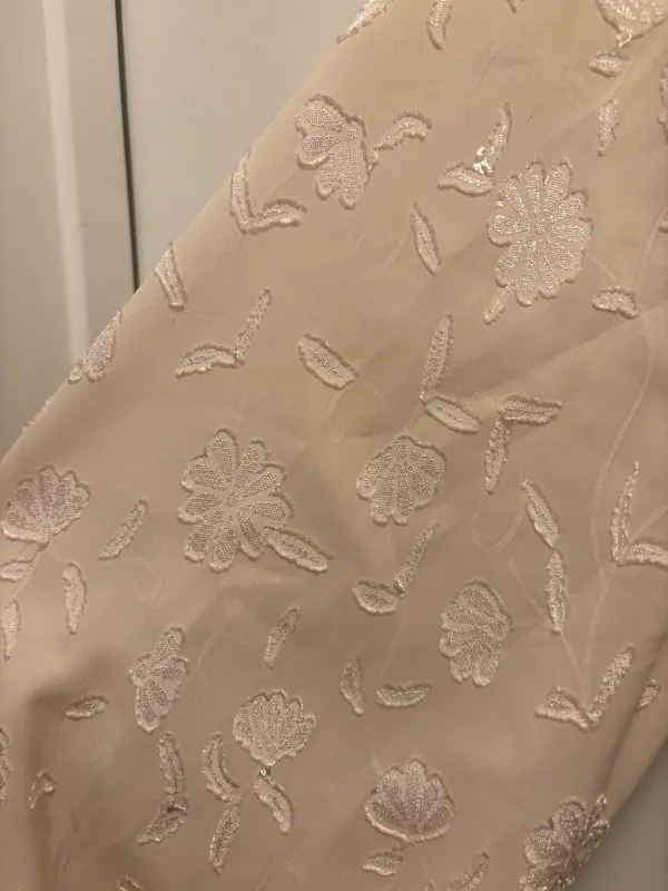 Cropped Blouse Tan Size M - Image 3