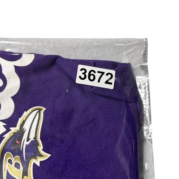 NEW Baltimore Ravens NFL Women's‎ Purple T-Shirt XL Extra Large Team Apparel - Image 7