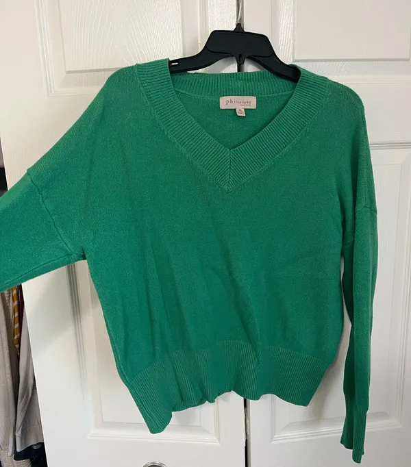 Green Sweater Size XL - Image 2