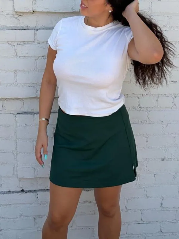 Nike Vtg retro Tail Tech forest green tennis skirt sz L #tennis #activewear #sporty #pickleball - Image 6