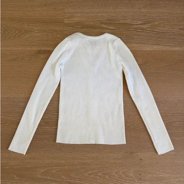 Beginning Boutique Ribbed Cardigan Button Up Kippy Size US4 - Image 4