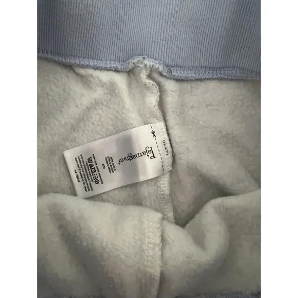PajamaGram Women's Blue Super Soft Fleece Cowl Neck Long Sleeve PJ Set Size‎ SM - Image 4