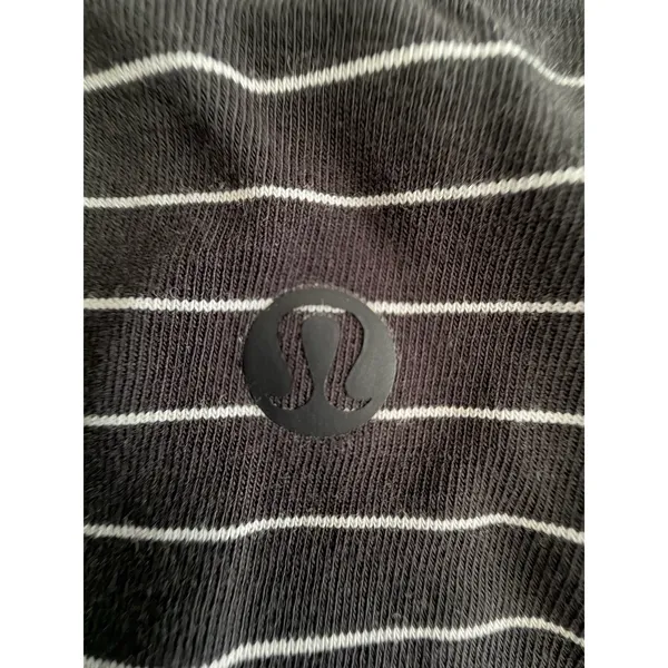 Lululemon Back In Action Long Sleeve Top Womens 6? Pima Cotton Stretch #JJJ2-2 - Image 3