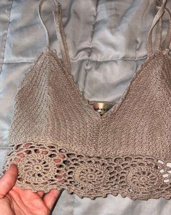 Abercrombie Crochet Top - Image 2