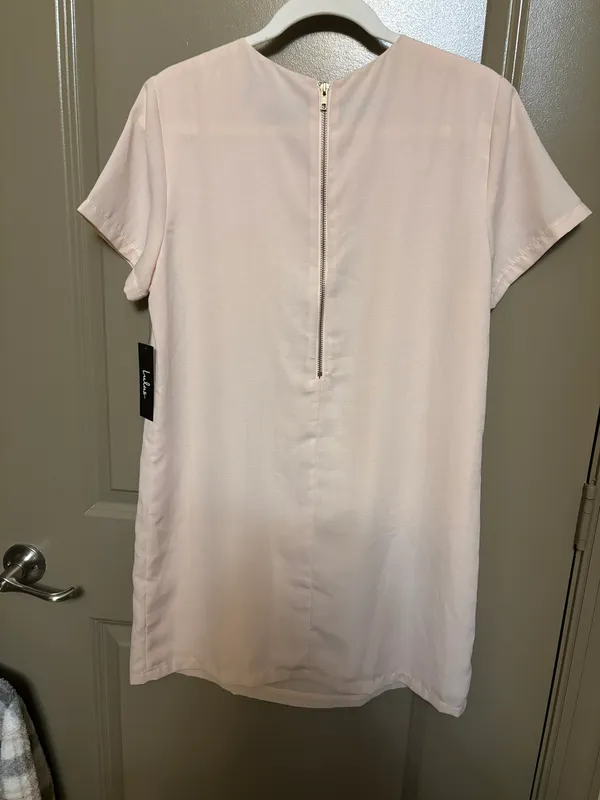 Shift and Shout Blush Pink Shift Dress - Image 6