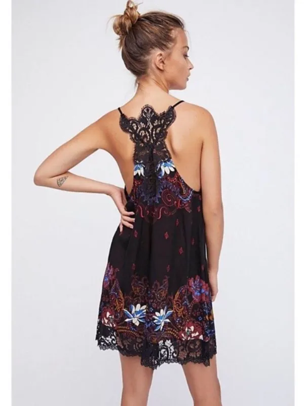 Free People Who's Sorry Now Slip Dress Size Small - Image 4