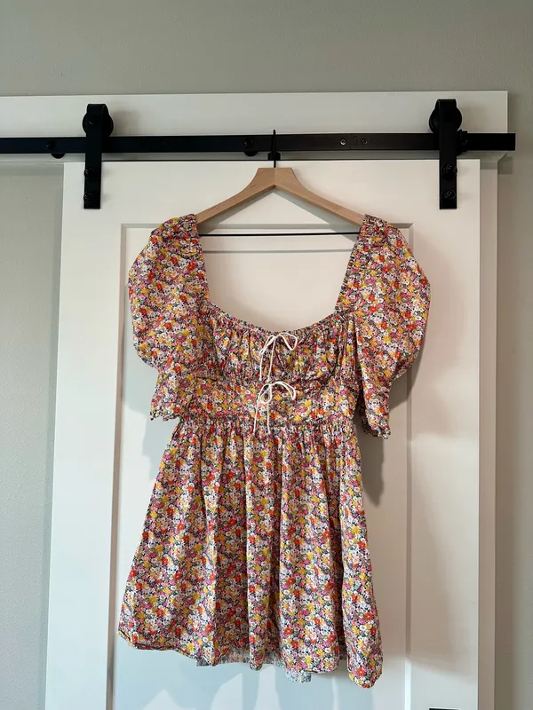 For Love & Lemons Libby Mini Dress L - Image 2